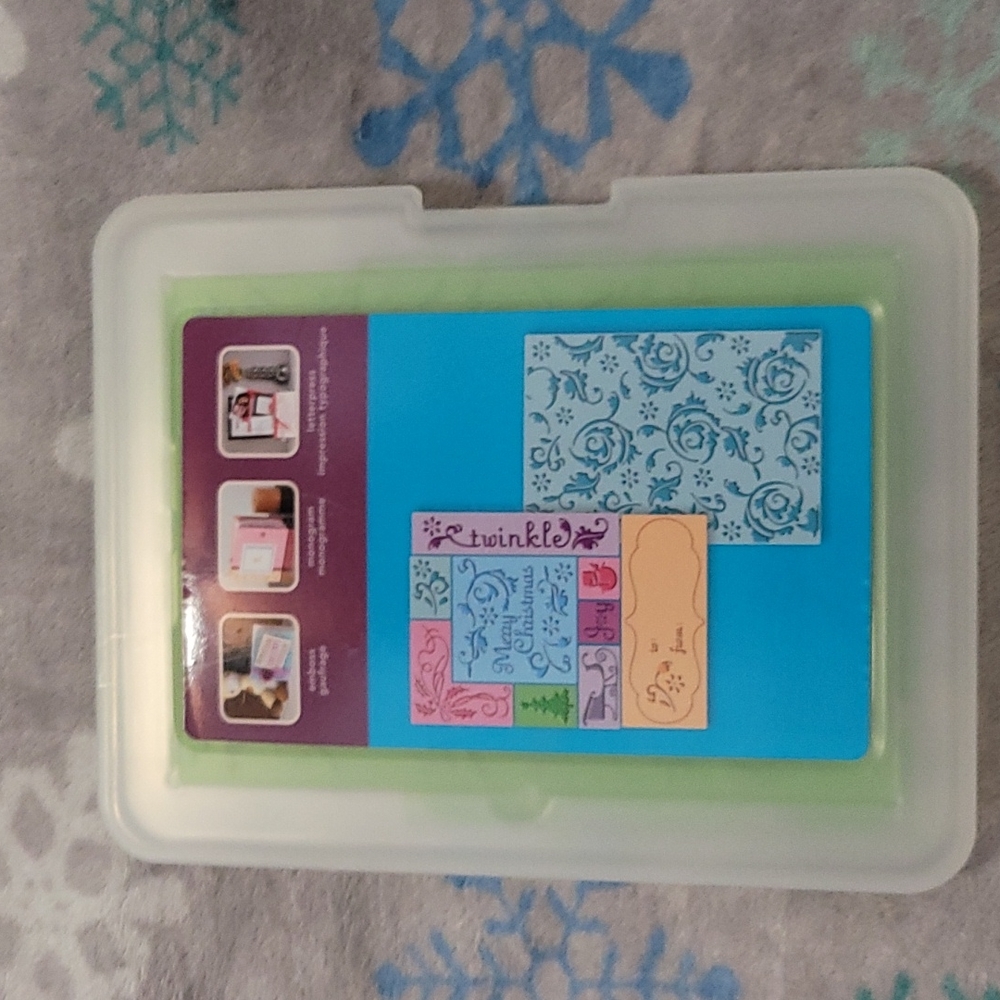 Cuttlebug Provo Craft set